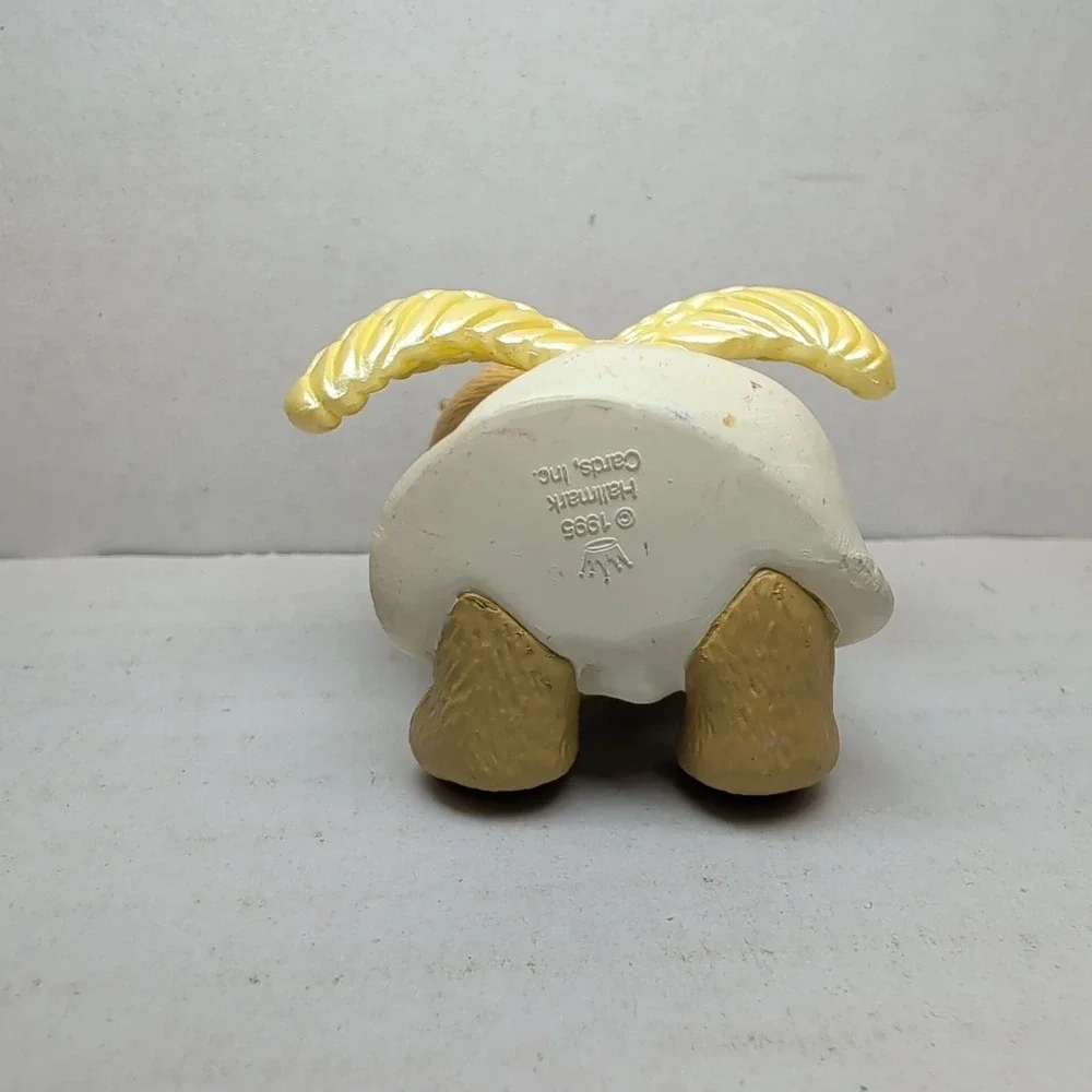 Hallmark Keepsake Godchild Christmas Ornament Teddy Bear Angel 1995